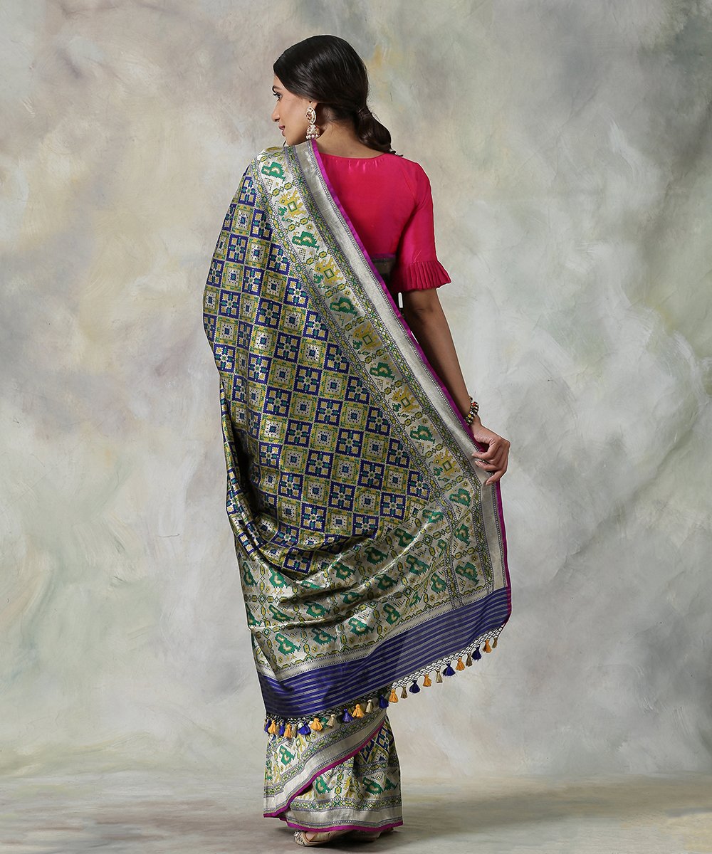 Handloom_Banarasi_Patola_Saree_in_Royal_Blue_woven_on_a_Rich_Zari_Base_WeaverStory_03