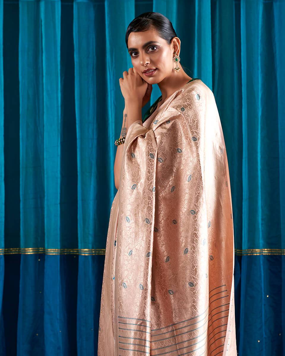 Handloom_Blush_Pink_Kimkhab_Banarasi_Saree_with_Meenakari_WeaverStory_01