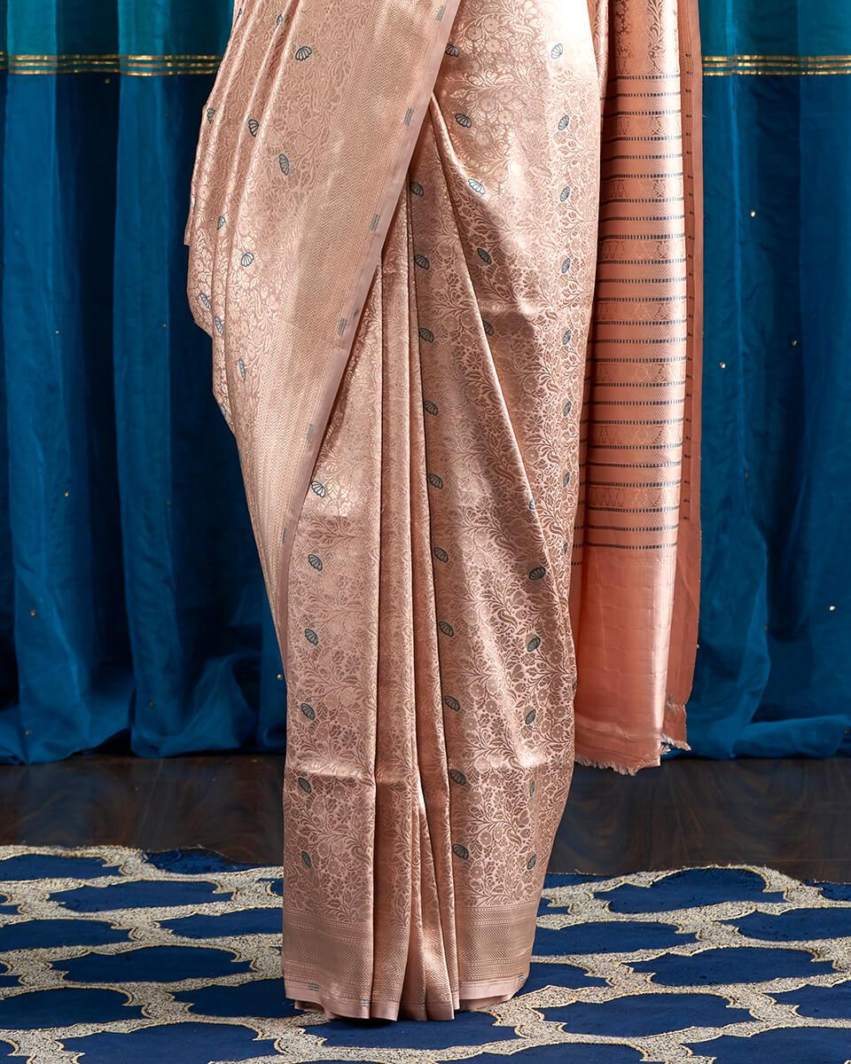 Handloom_Blush_Pink_Kimkhab_Banarasi_Saree_with_Meenakari_WeaverStory_04