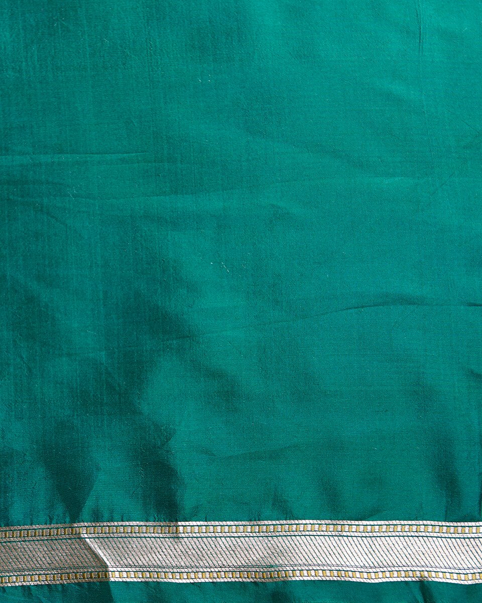 Emerald_Green_Kimkhab_Handloom_Banarasi_Saree_with_Meenakari_WeaverStory_05