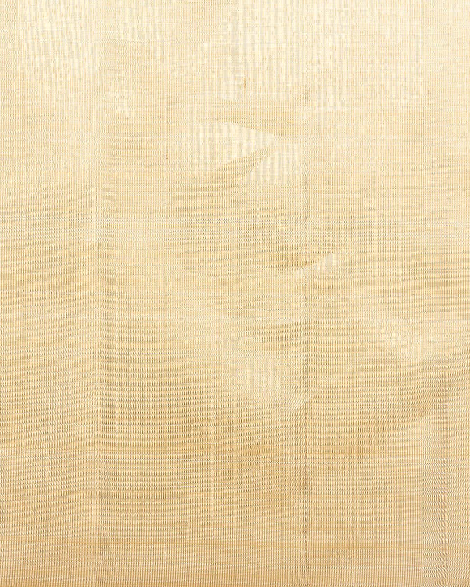 Handloom_Gold_And_Silver_Kanjivaram_Pure_Silk_Saree_With_Korvai_Weave_WeaverStory_05