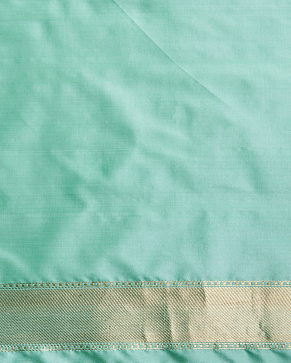 Handloom_Light_Green_Kimkhab_Shikargah_Saree_WeaverStory_05