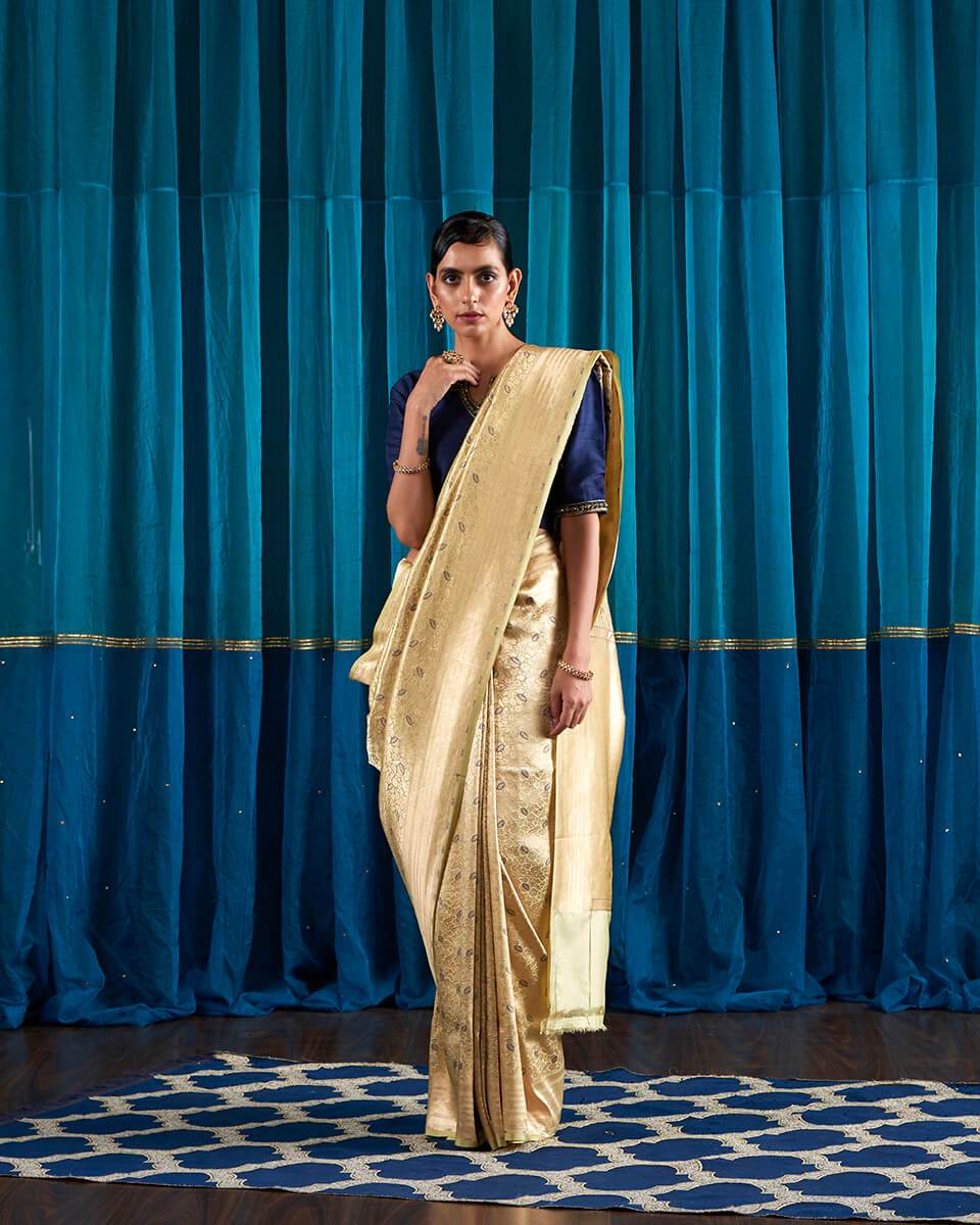 Handloom_Light_Green_Banarasi_Silk_Saree_with_Meenakari_WeaverStory_02