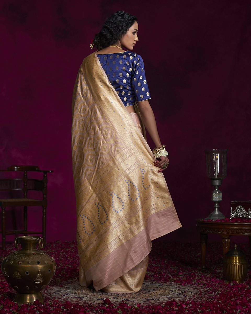 Handloom_Light_Pink_Katan_Silk_Banarasi_Saree_with_Kadhwa_Weave_and_Meenakari_WeaverStory_03