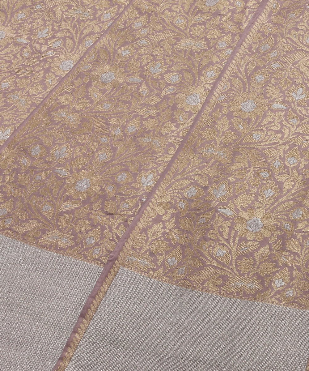 Handloom_Lilac_Sona_Rupa_Zari_Work_Banarasi_Lehenga_With_Jangla_Dupatta_and_Heavy_Blouse_WeaverStory_03