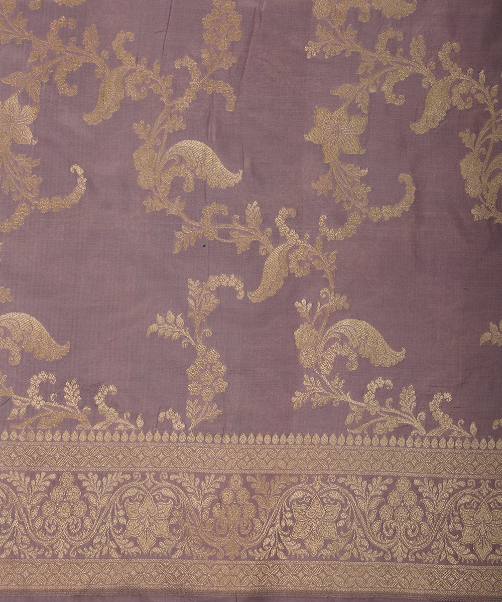 Handloom_Lilac_Sona_Rupa_Zari_Work_Banarasi_Lehenga_With_Jangla_Dupatta_and_Heavy_Blouse_WeaverStory_08