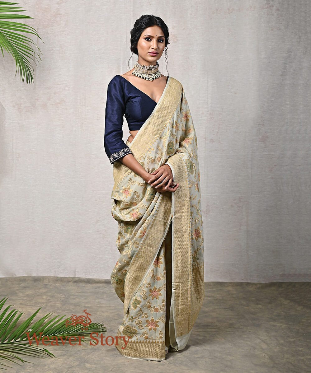 Handloom_Pale_Blue_Banarasi_Georgette_Saree_with_Meenakari_Jangla_WeaverStory_02