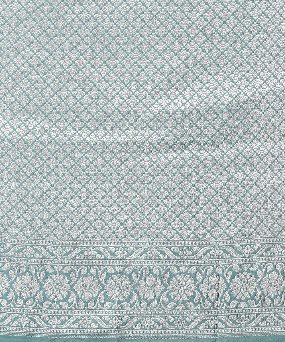 Handloom_Pigeon_Blue_Kimkhab_Banarasi_Brocade_Saree_With_Silver_Zari_WeaverStory_05