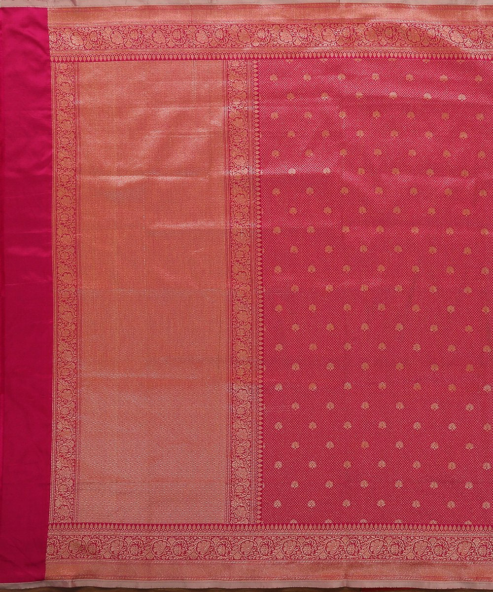 Handloom_Pink_Banarasi_Dupatta_with_Zari_Tanchoi_and_Bootidar_Design_WeaverStory_02