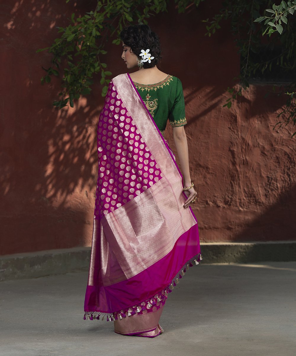 Handloom_Plum_Cutwork_Katan_Silk_Banarasi_Saree_with_Booti_WeaverStory_03
