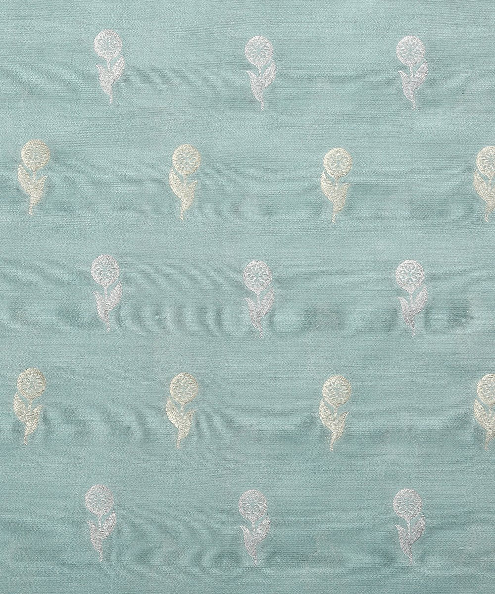 Handloom_Powder_Blue_Mulberry_Silk_Banarasi_Fabric_with_Sona_Rupa_Booti_WeaverStory_03