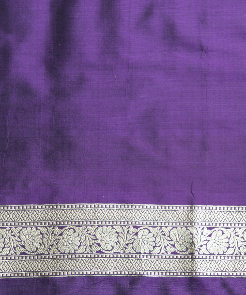 Handloom_Purple_Cutwork_Katan_Silk_Banarasi_Saree_with_Pankhi_Booti_WeaverStory_05