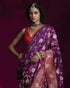 Handloom_Purple_Katan_Silk_Banarasi_Saree_with_Meenakari_and_Jangla_Design_and_Red_Border_WeaverStory_01