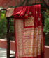 Handloom_Red_Shikargah_Banarasi_Dupatta_with_Chaand_Boota_WeaverStory_01