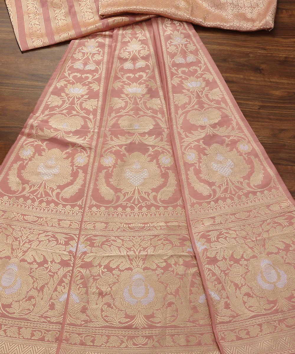 Handloom_Rose_Pink_Kadhwa_Banarasi_Katan_Silk_Banarasi_Lehenga_with_Meenakari_Design_WeaverStory_02