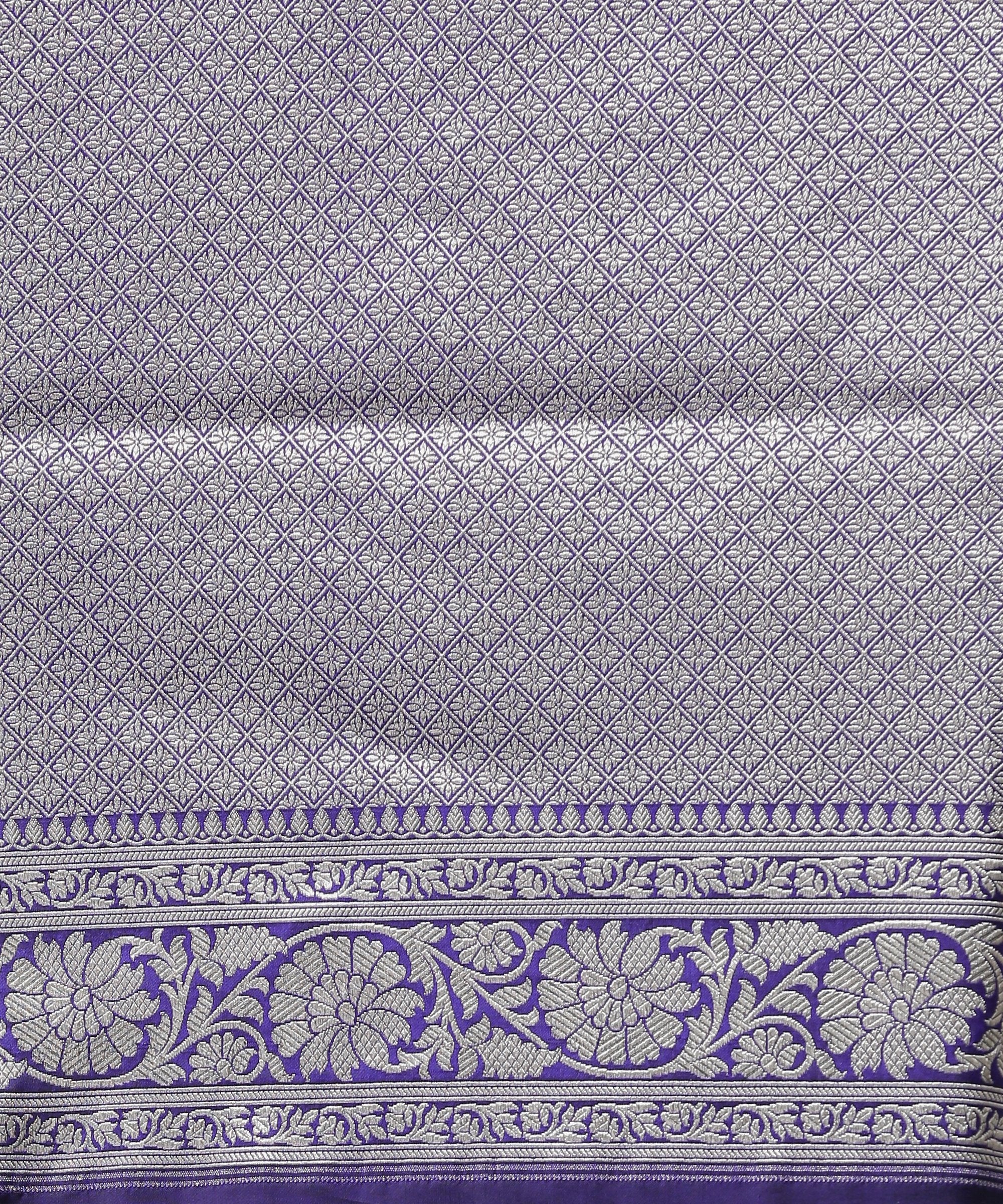 Handloom_Royal_Purple_Pure_Katan_Silk_Banarasi_Saree_with_Silver_Zari_WeaverStory_05