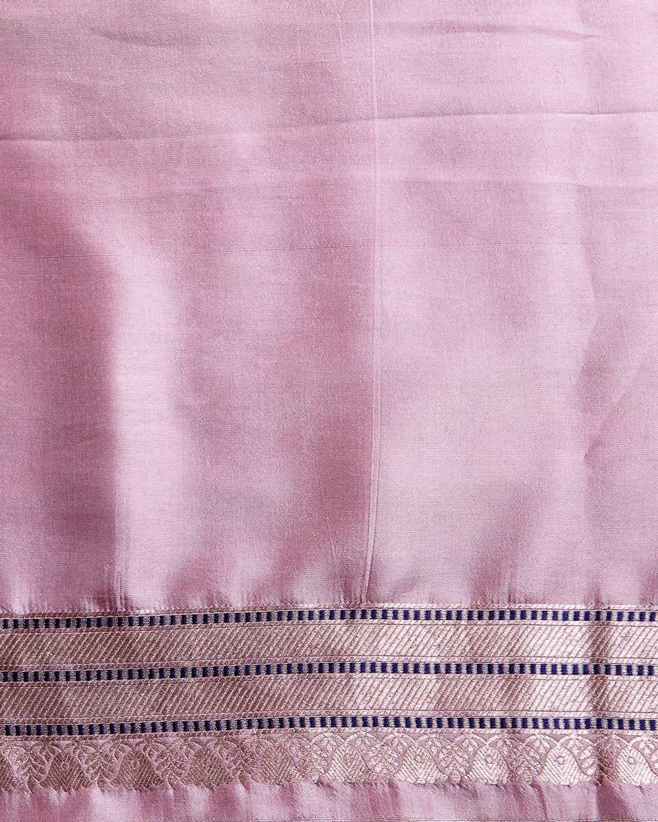 Handloom_Soft_Mauve_Zari_Kimkhab_Saree_With_Blue_Meenakari_WeaverStory_05