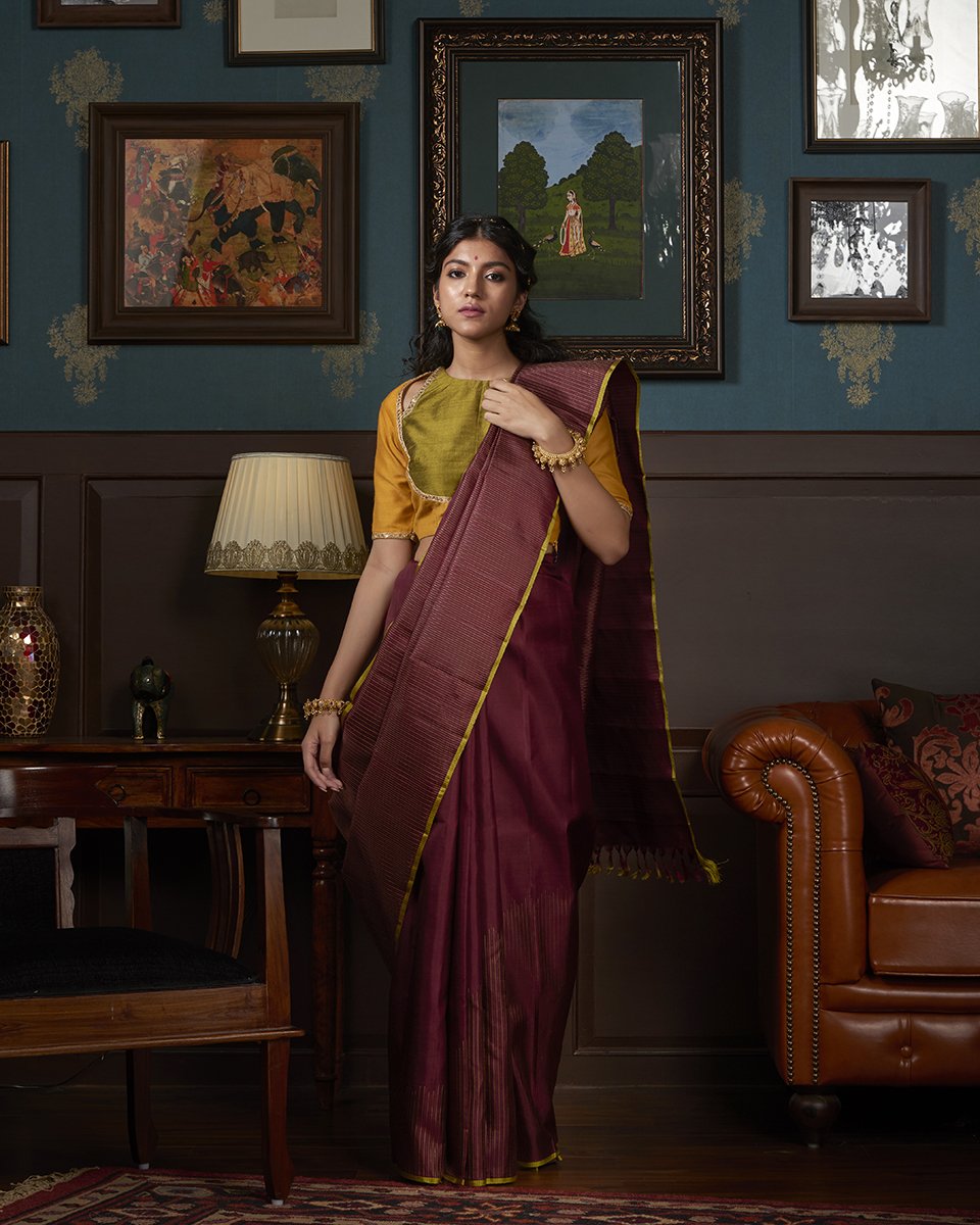 Handloom_Wine_Rising_Temple_Kanjivaram_Silk_Saree_WeaverStory_02