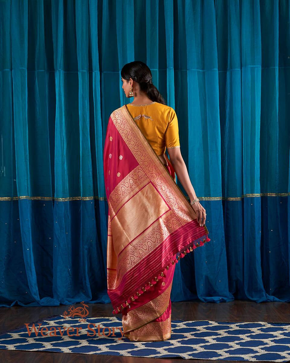 Handloom_Pink_Banarasi_Katan_Silk_Saree_with_Kadhwa_Weave_WeaverStory_03