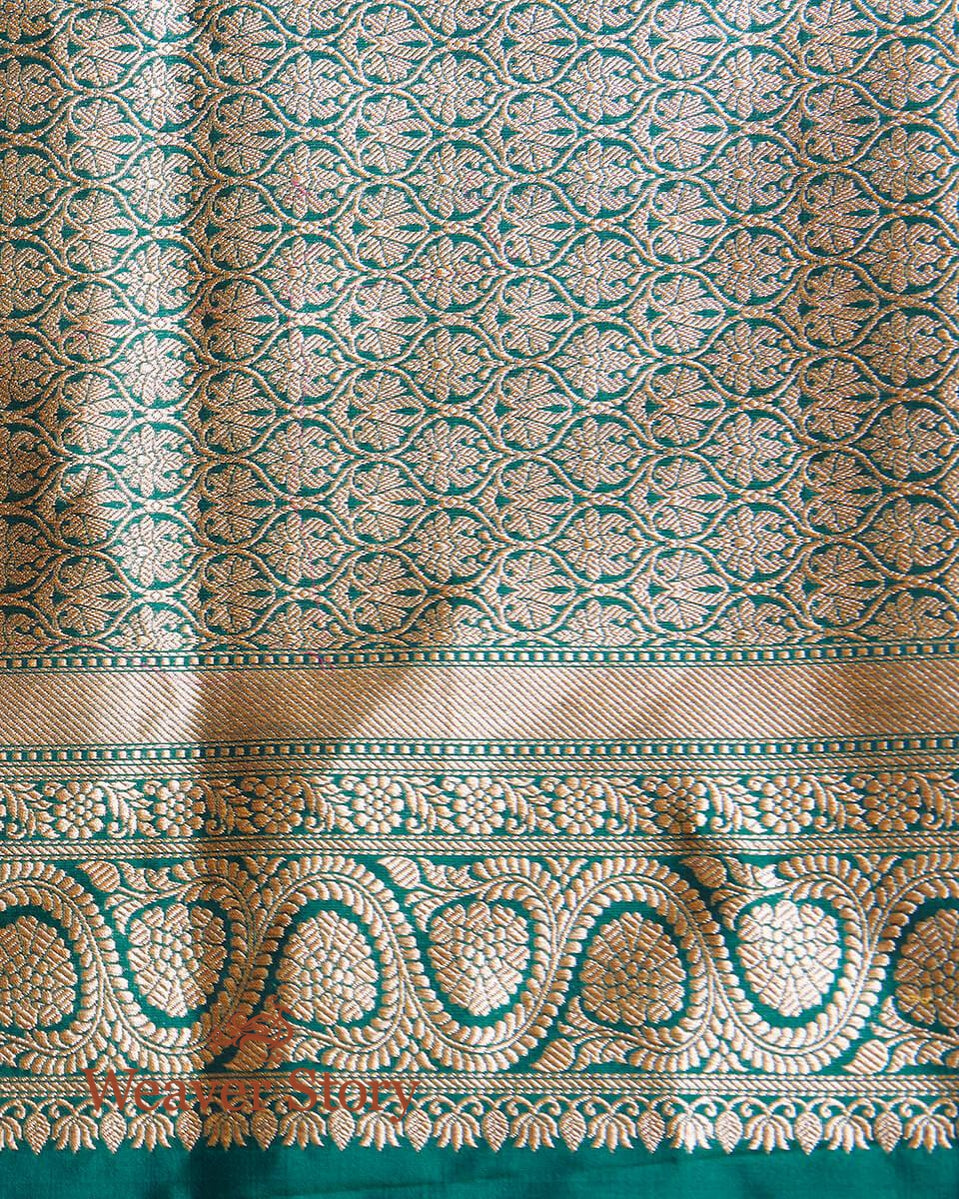 Emerald_Green_Katan_Silk_Handloom_Banarasi_Saree_WeaverStory_05