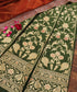 Handloom_Bottle_Green_Banarasi_Katan_Silk_Lehenga_with_Meenakari_WeaverStory_01