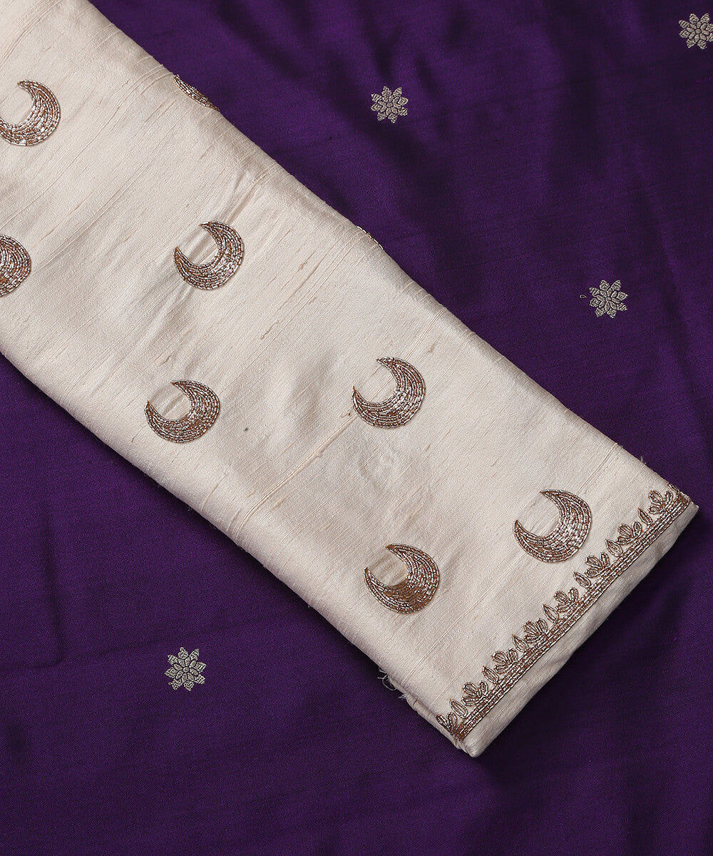 Ivory_Chaand_Boota_Hand_Embroidered_Pure_Raw_Silk_Blouse_Fabric_WeaverStory_03