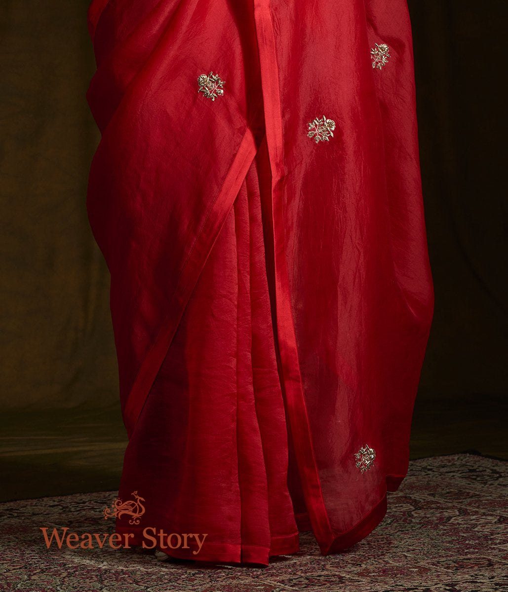 Red_Organza_Silk_Saree_with_Zardozi_Work_WeaverStory_04