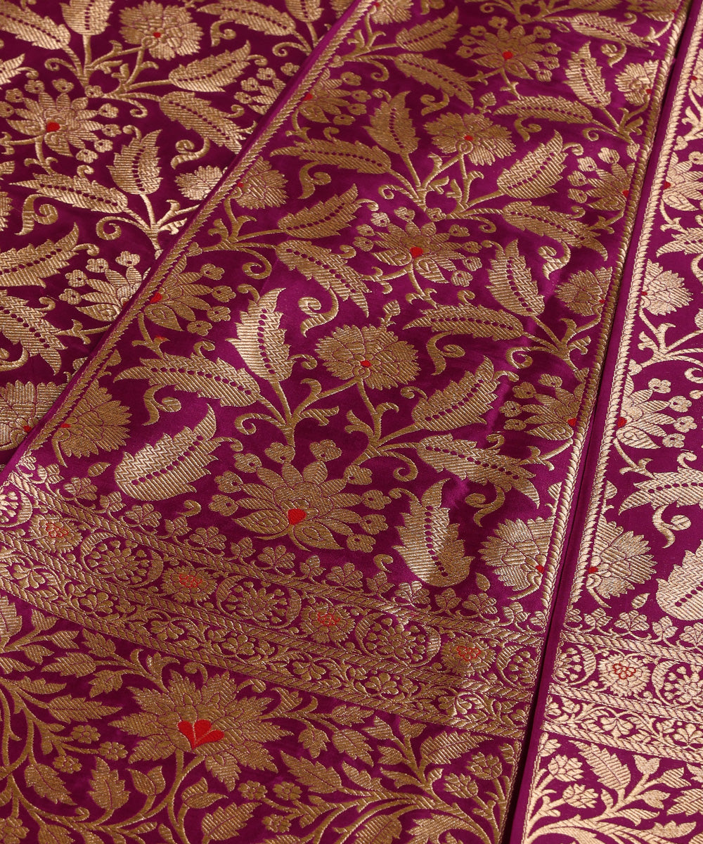 Handloom_Purple_Pure_Katan_Silk_Banarasi_Lehenga_With_Red_Meenakari_WeaverStory_04