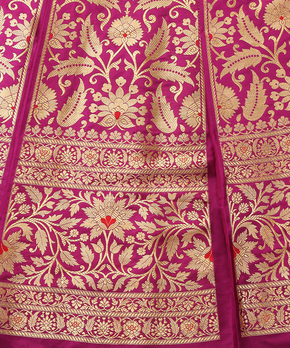 Handloom_Purple_Pure_Katan_Silk_Brocade_Banarasi_Lehenga_With_Meenakari_WeaverStory_04