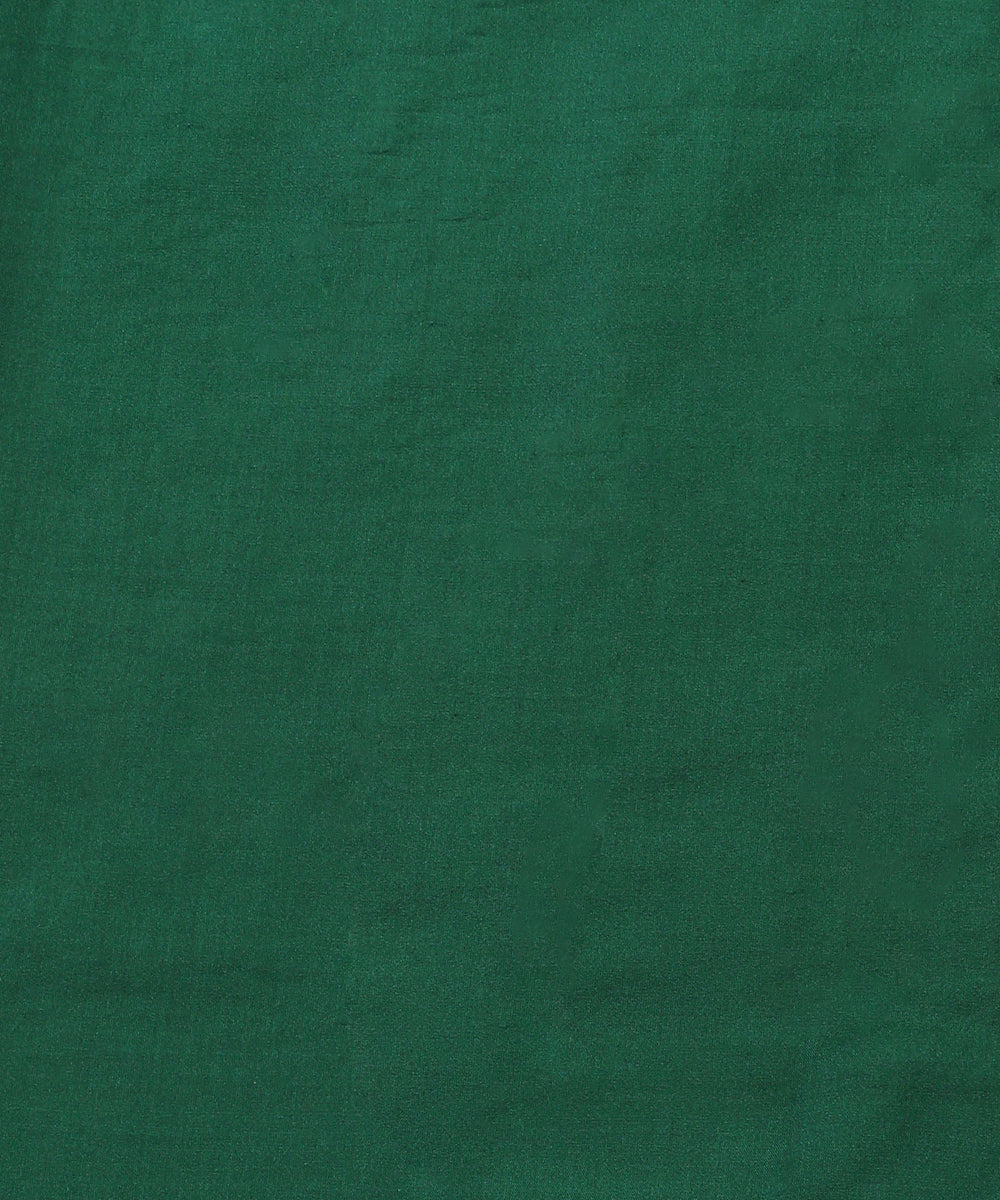 Handloom_Green_Pure_Katan_Silk_Brocade_Banarasi_Lehenga_WeaverStory_06