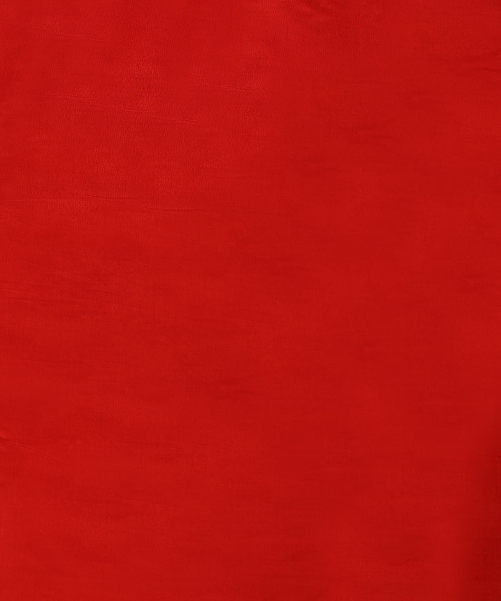 Red_Handloom_Pure_Katan_Silk_Banarasi_Lehenga_With_Cutwork_Weave_WeaverStory_05