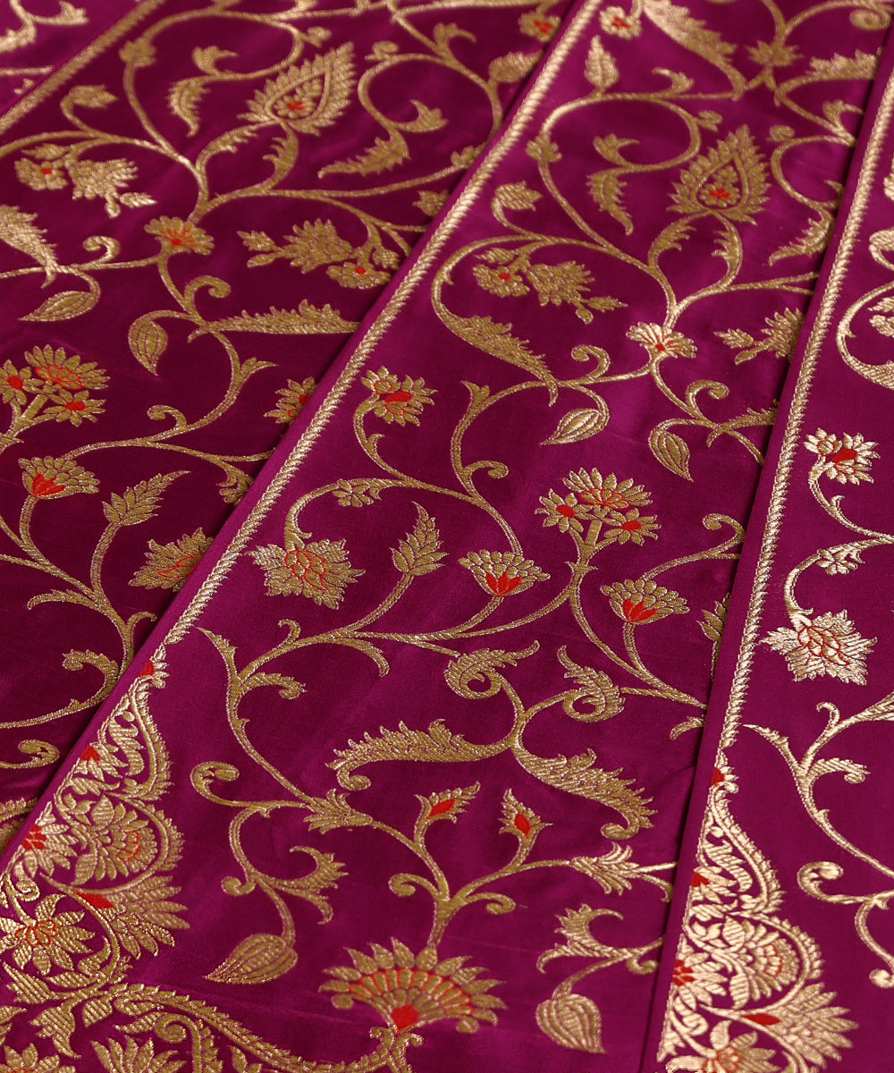 Purple_Handloom_Pure_Katan_Silk_Brocade_Banarasi_Lehenga_With_Meenakari_WeaverStory_04