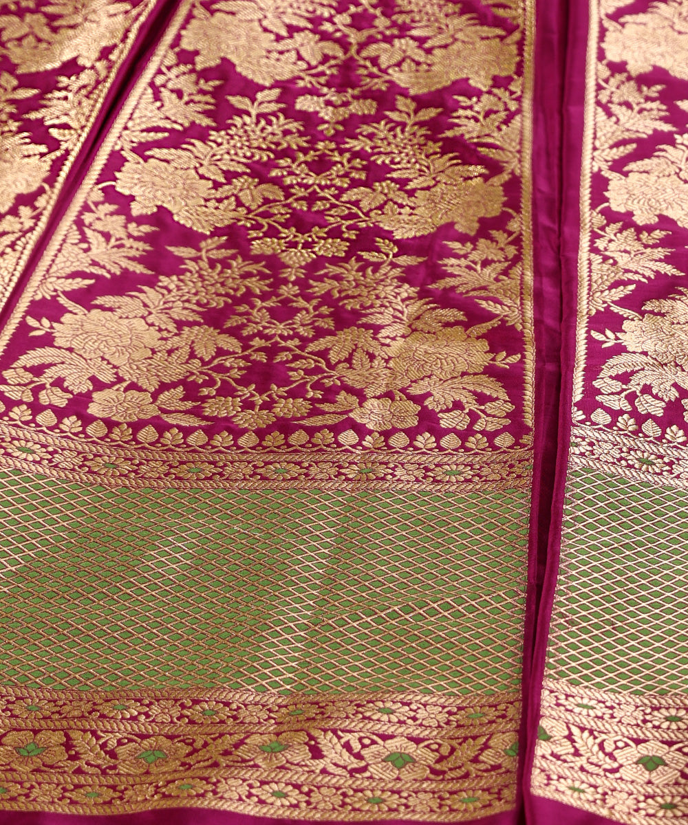 Purple_Handloom_Pure_Katan_Silk_Banarasi_Lehenga_With_Meenakari_And_18_Kali_WeaverStory_04