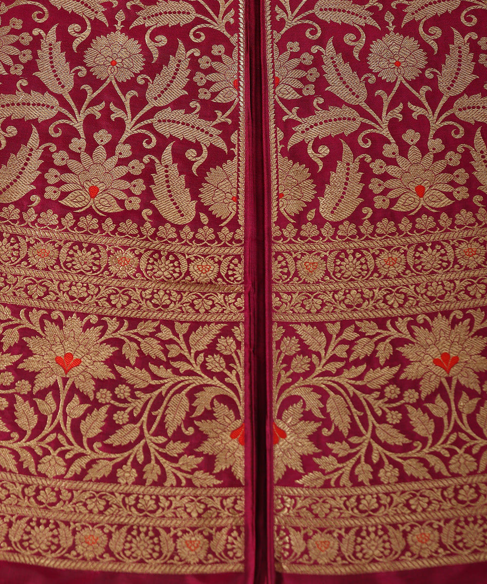 Dark_Purple_Handloom_Pure_Katan_Silk_Banarasi_Lehenga_With_Antique_Zari_WeaverStory_04