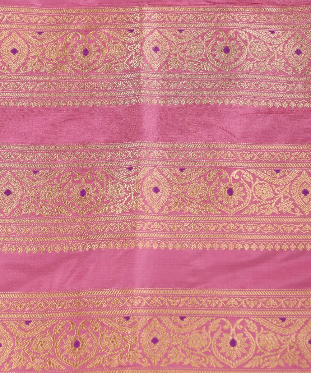 Handloom_Light_Pink_Pure_Katan_Silk_Banarasi_Lehenga_With_Meenakari_WeaverStory_06