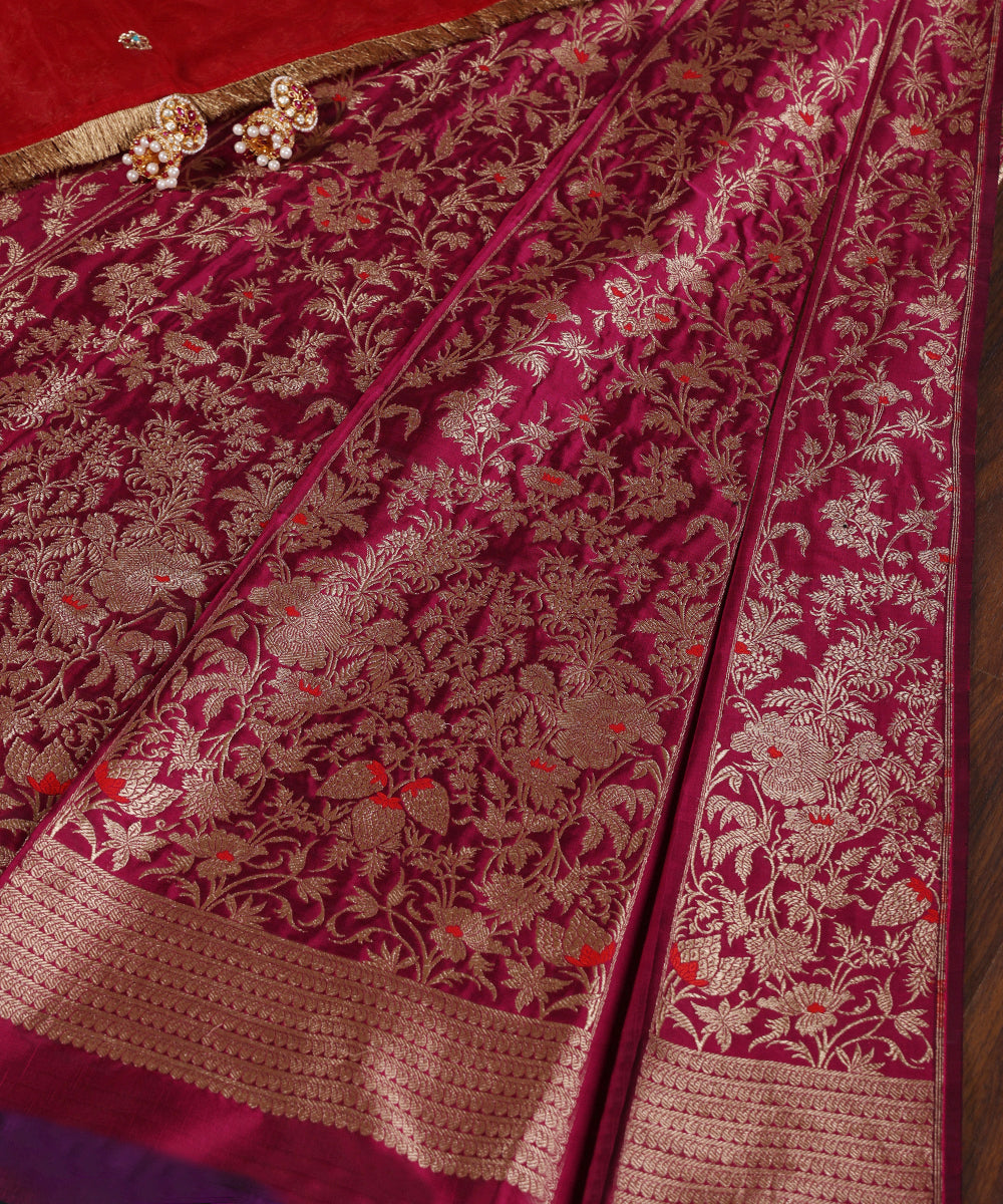 Purple_Handloom_Pure_Katan_Silk_Banarasi_Lehenga_With_Meenakari_WeaverStory_01