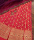 Pink_And_Orange_Handloom_Banarasi_Lehenga_with_Meenakari_Booti_WeaverStory_01