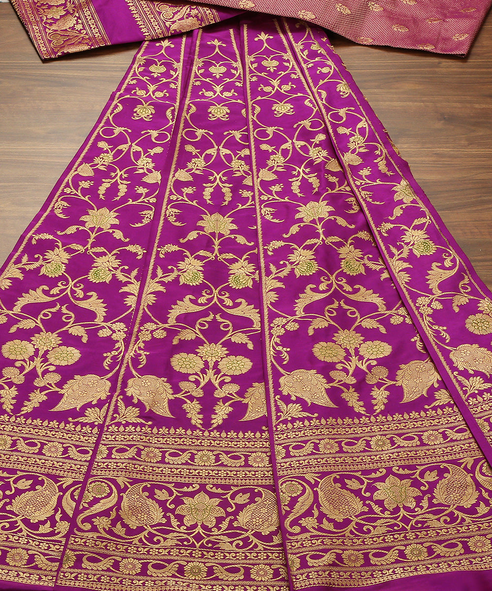 Purple_Handloom_Banarasi_Lehenga_with_Meenakari_Design_WeaverStory_03