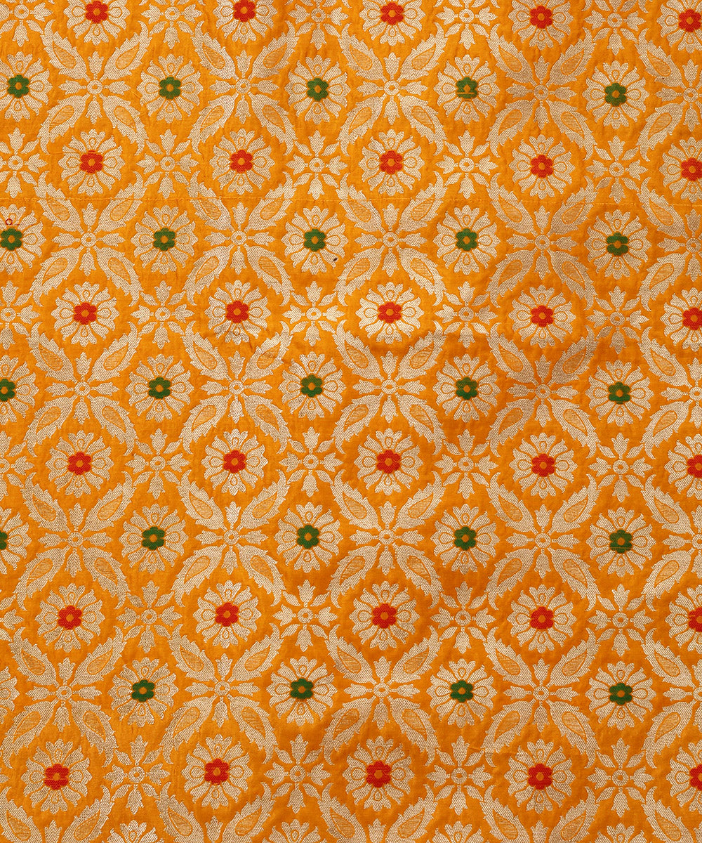 Handloom_Mustard_Yellow_Pure_Katan_Silk_Banarasi_Lehenga_with_Meenakari_Skirt_border_WeaverStory_07