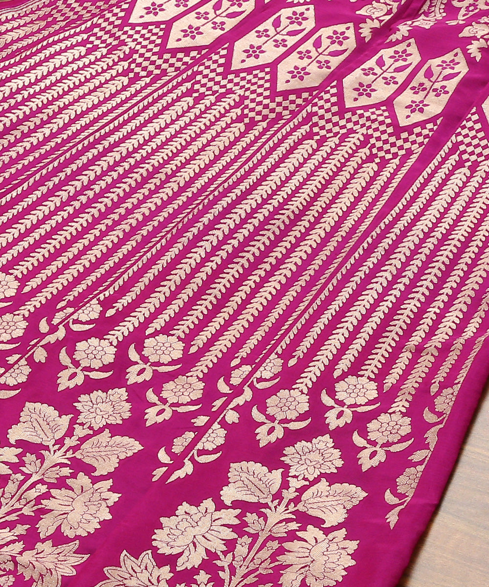 Purple_Handloom_Pure_Katan_Silk_Antique_Zari_Banarasi_Lehenga_with_Cutwork_Weave_WeaverStory_04