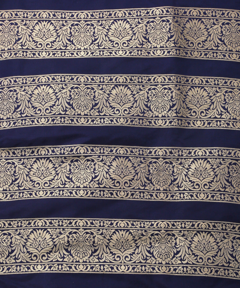 Blue_Handloom_Pure_Katan_Silk_Banarasi_Lehenga_WeaverStory_06