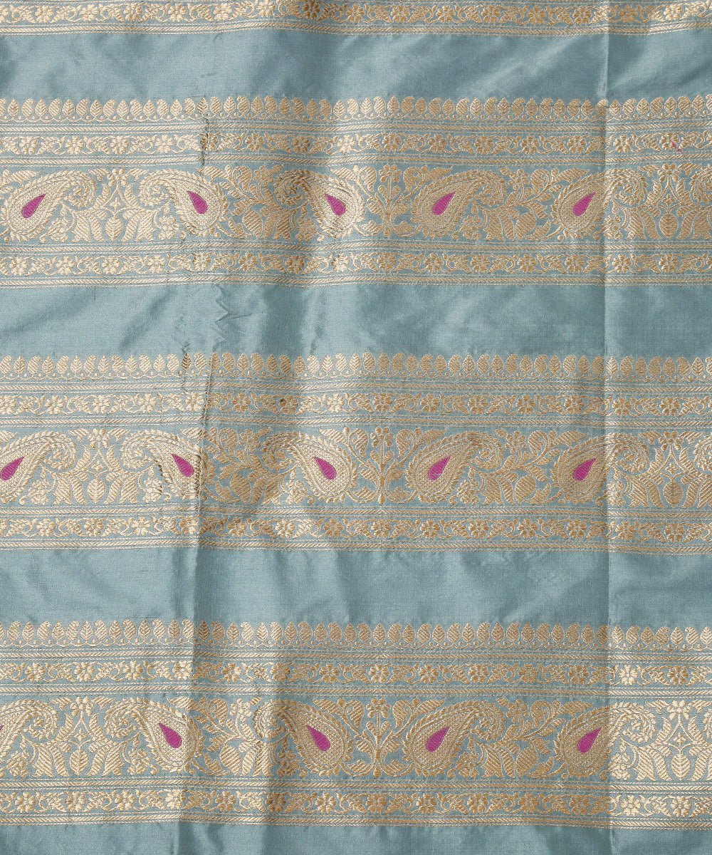 Powder_Blue_Handloom_Pure_Katan_Silk_Banarasi_Lehenga_With_Pink_Meenakari_WeaverStory_04