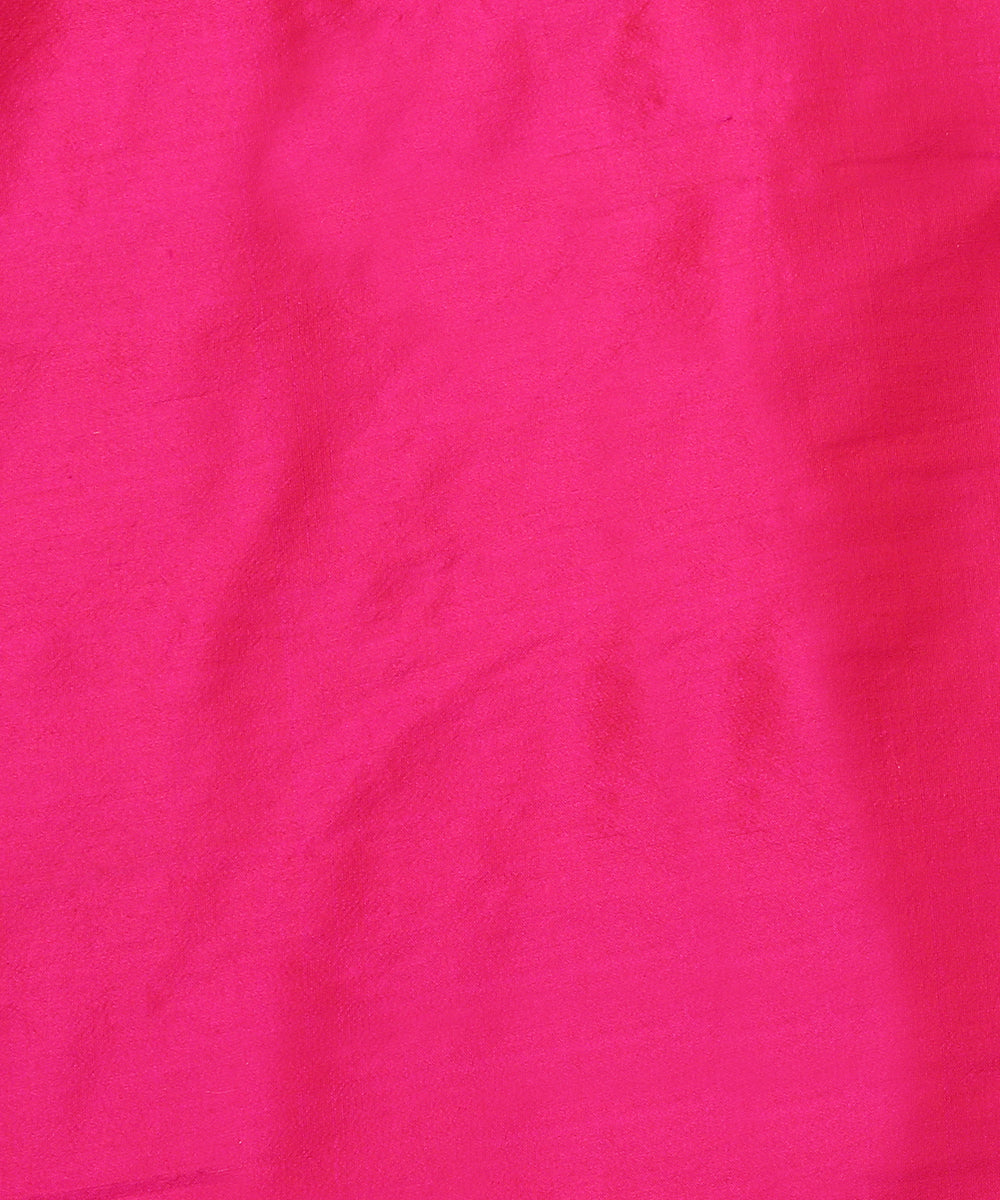 Hot_Pink_Handloom_Firdaus_Pure_Katan_Silk_Banarasi_Lehenga_WeaverStory_06