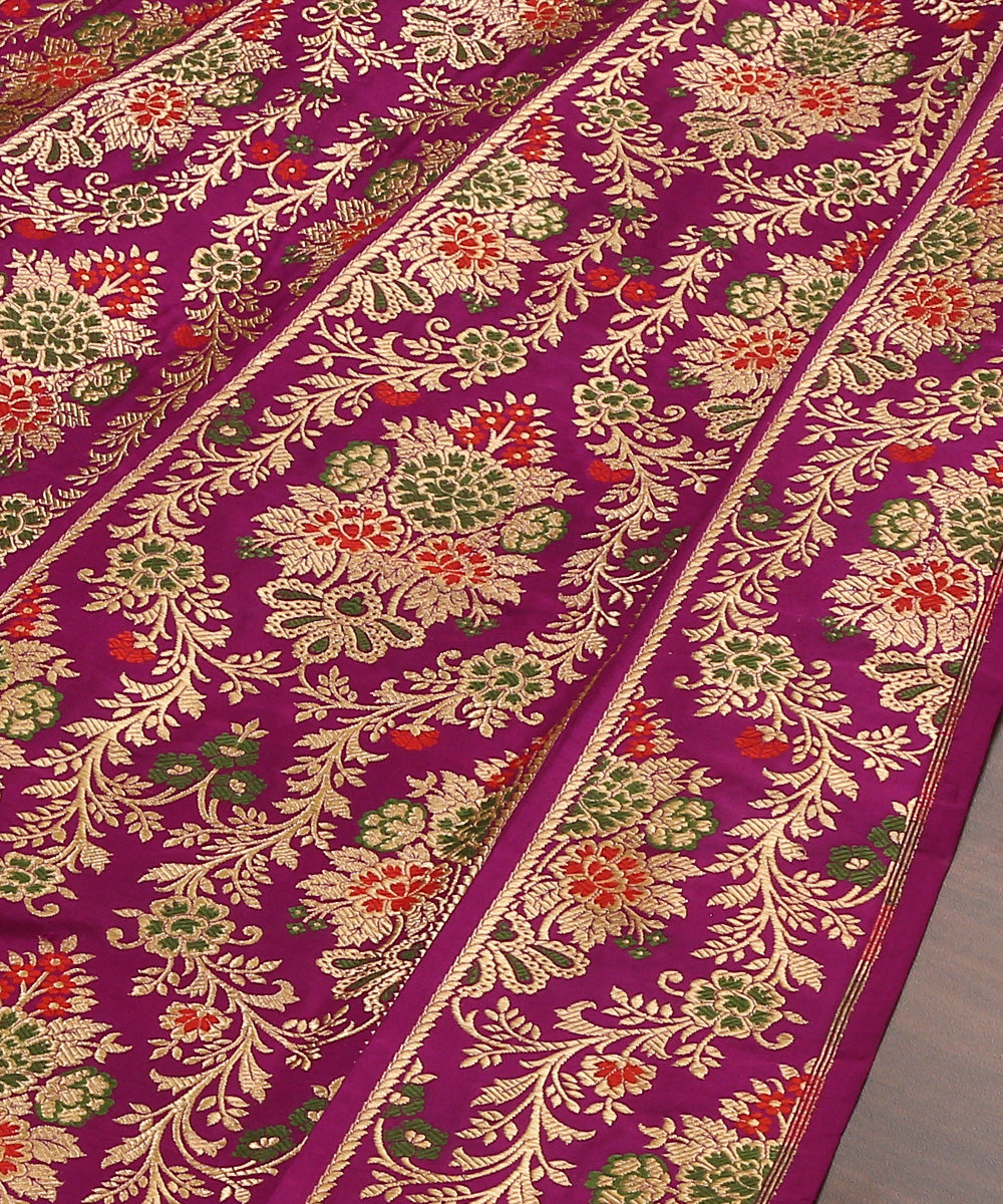 Purple_Handloom_Firdaus_Pure_Katan_Silk_Banarasi_Lehenga_WeaverStory_03