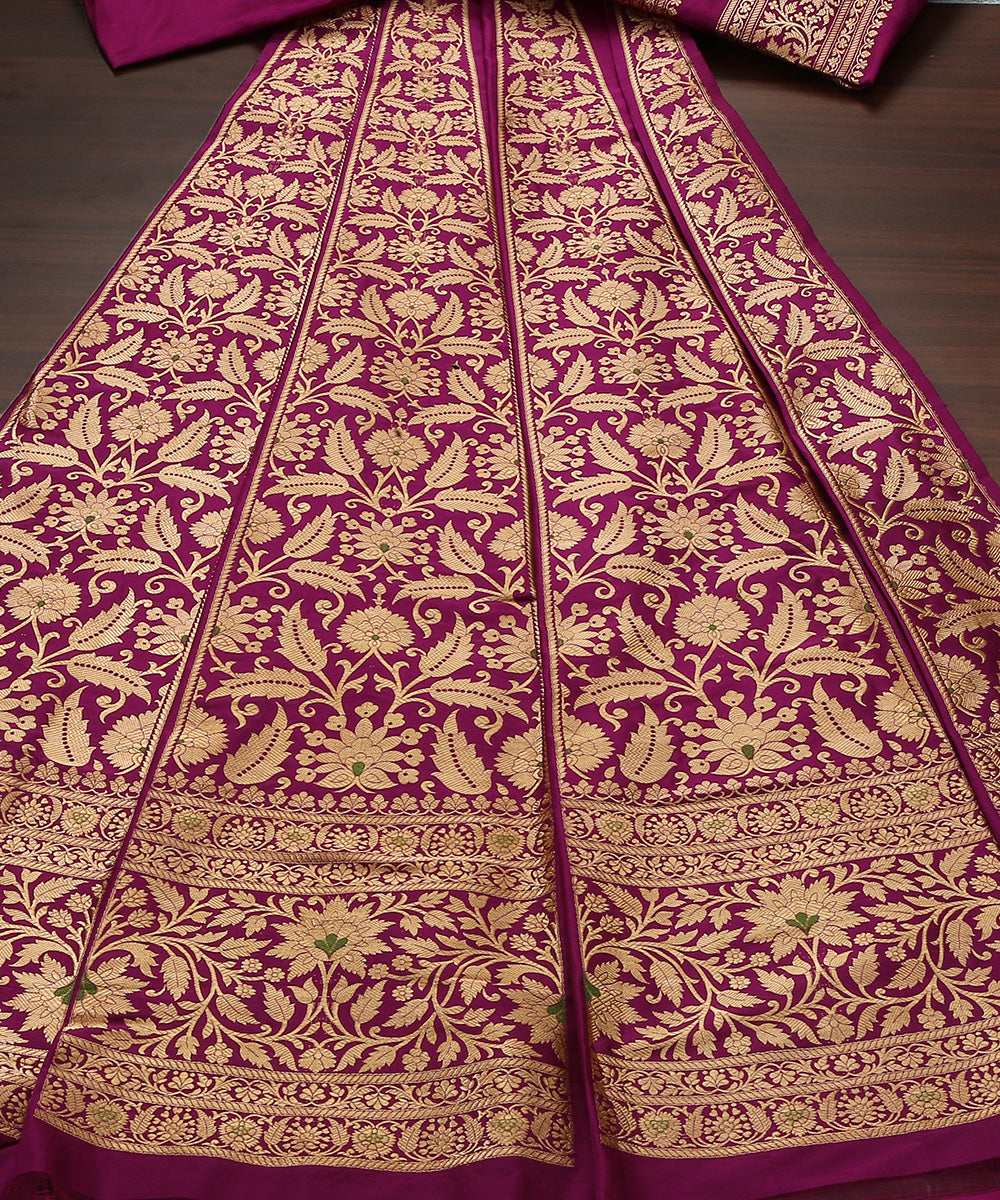 Handloom_Purple_Pink_Pure_Katan_Silk_Banarasi_Lehenga_With_Meenakari_WeaverStory_02