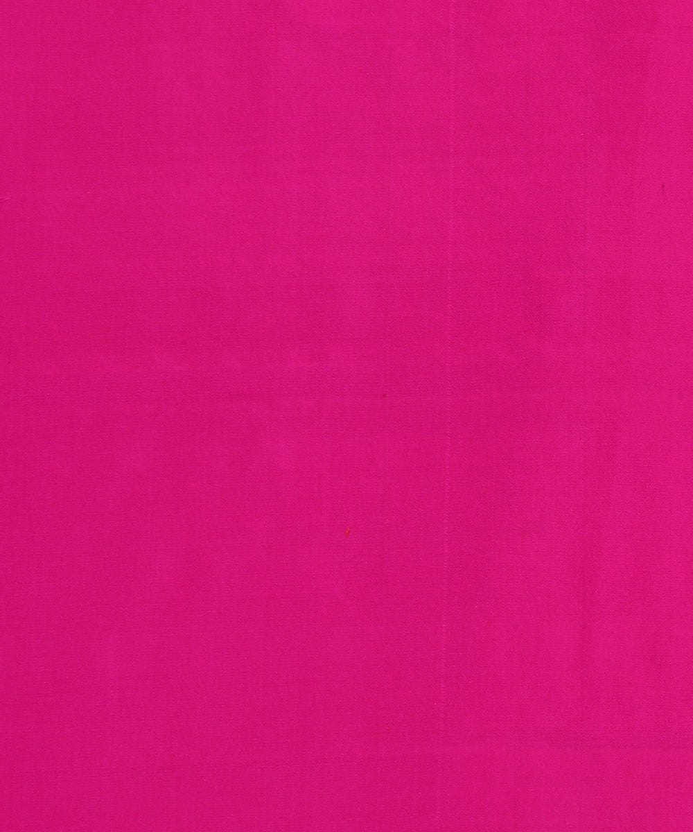 Handloom_Hot_Pink_Kadhwa_Bharatpur_Pure_Katan_Silk_Shikargah_Banarasi_Lehenga_WeaverStory_05