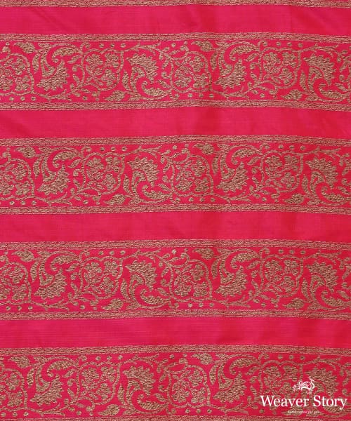 Pink_Handloom_Antique_Zari_Pure_Katan_Silk_Banarasi_Lehenga_WeaverStory_05