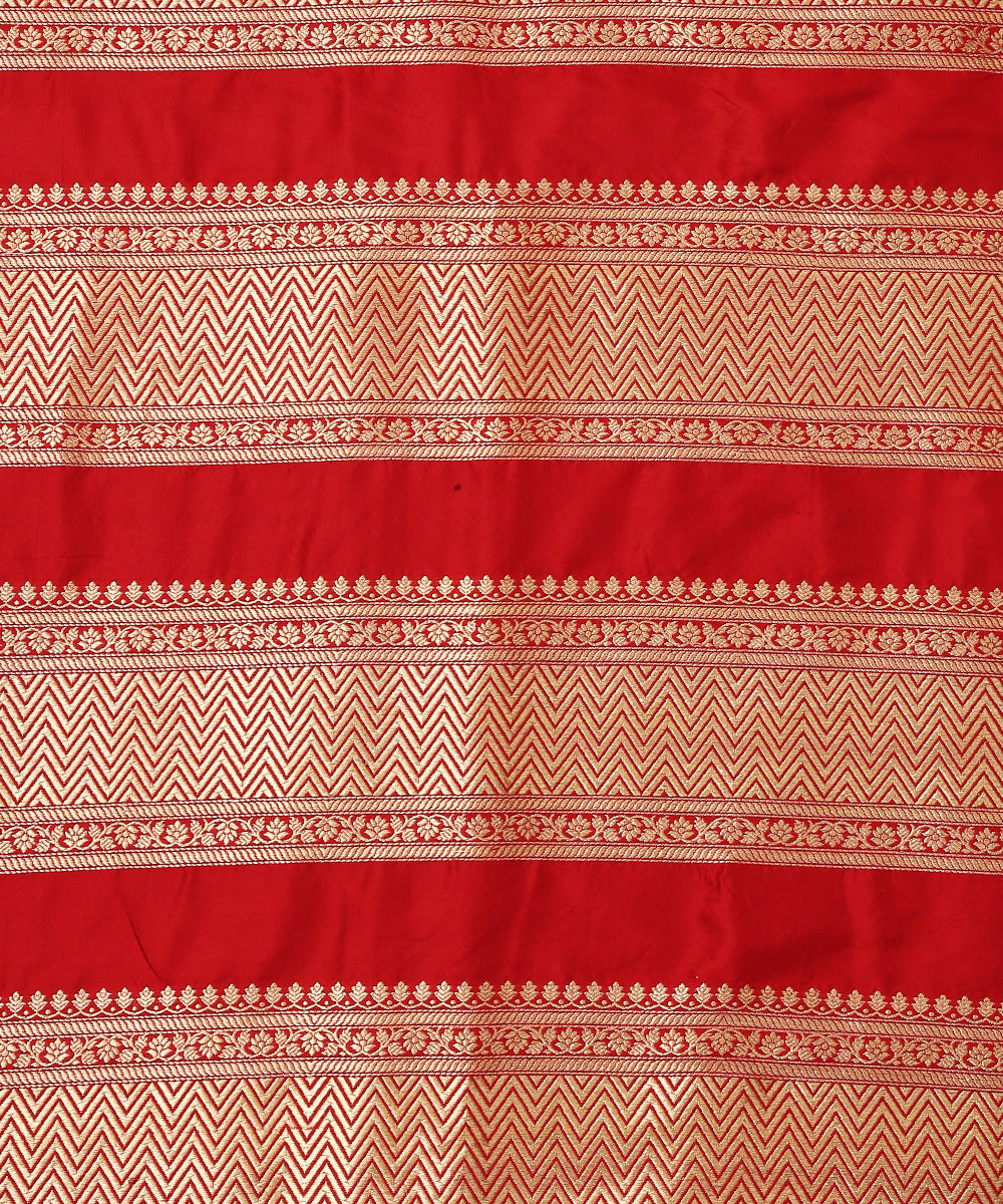 Handloom_Red_Pure_Katan_Silk_Banarasi_Meenakari_Lehenga_WeaverStory_05