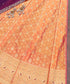 Peach_and_Orange_Handloom_Pure_Katan_Silk_Banarasi_Lehenga_with_Meenakari_WeaverStory_01