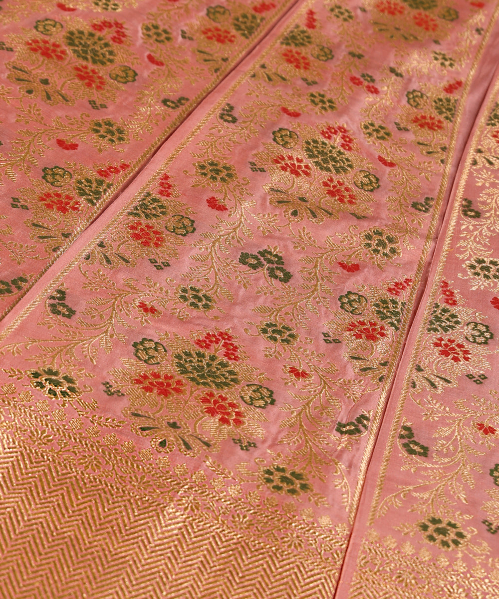 Handloom_Peach_Pure_Katan_Silk_Banarasi_Lehenga_With_Cutwork_Meenakari_WeaverStory_04